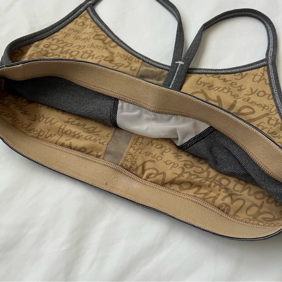 Lululemon Flow Y Sports Bra Size 6 - Picture 4 of 7